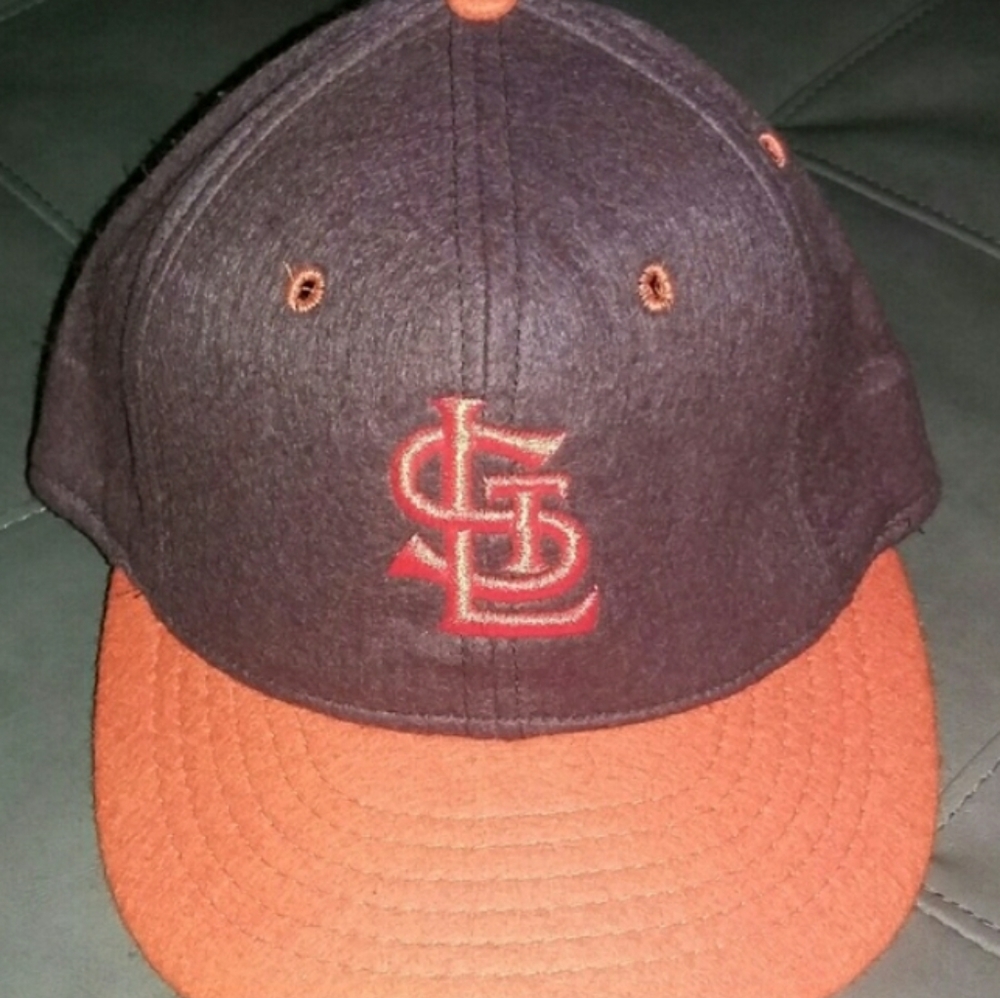 New 70s Vintage St Louis Browns Authentic MLB Fitted Hat Baseball Cap